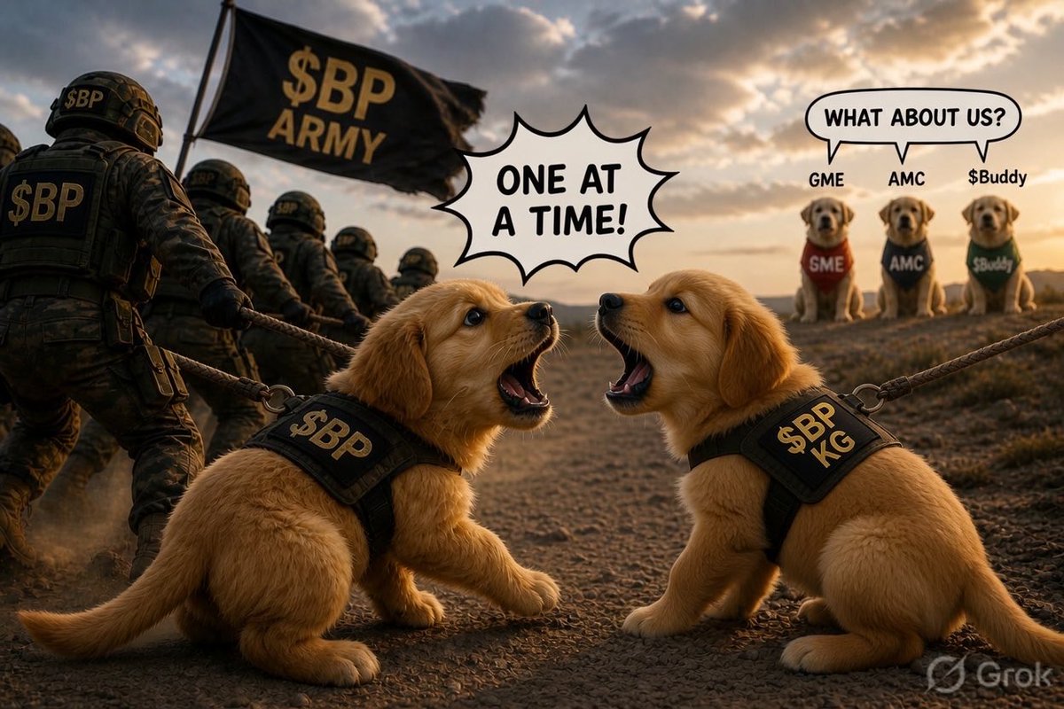 BarkingPuppyKG's tweet photo. You’ve got a bag of $BP
then we know you believe in the meta so you better check out $BP kg, YES it’s the coin Kevin deployed and your next 100x ♾️🐕

JB8rMqyFmypiMqjiJ13bitubssM6aYDdq5ndUF5Wpump https://t.co/xIzEPLOCsd
