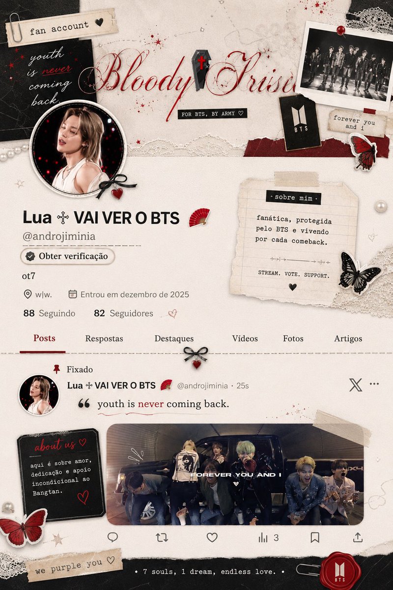 Lua ♱ VAI VER O BTS 🪭 tweet media