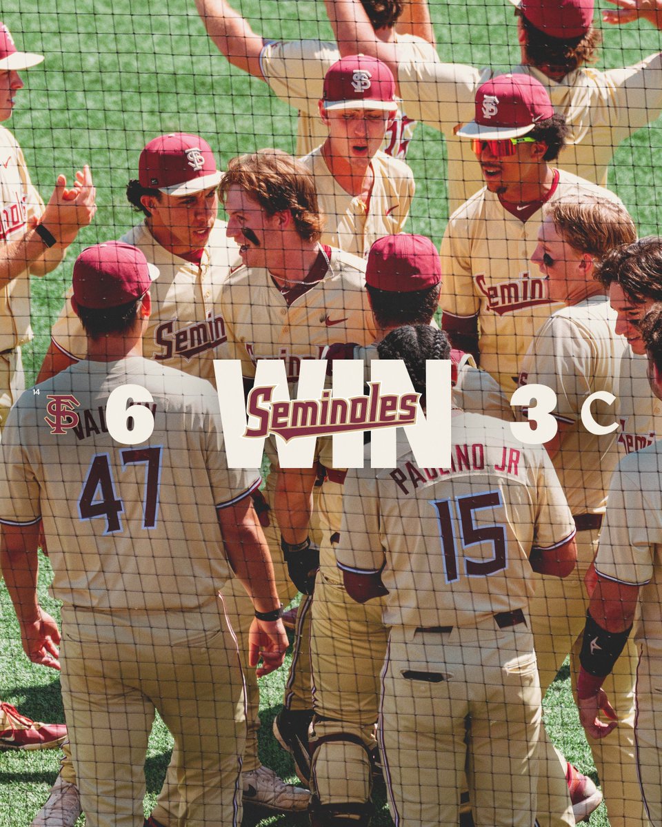 FSU Baseball tweet media