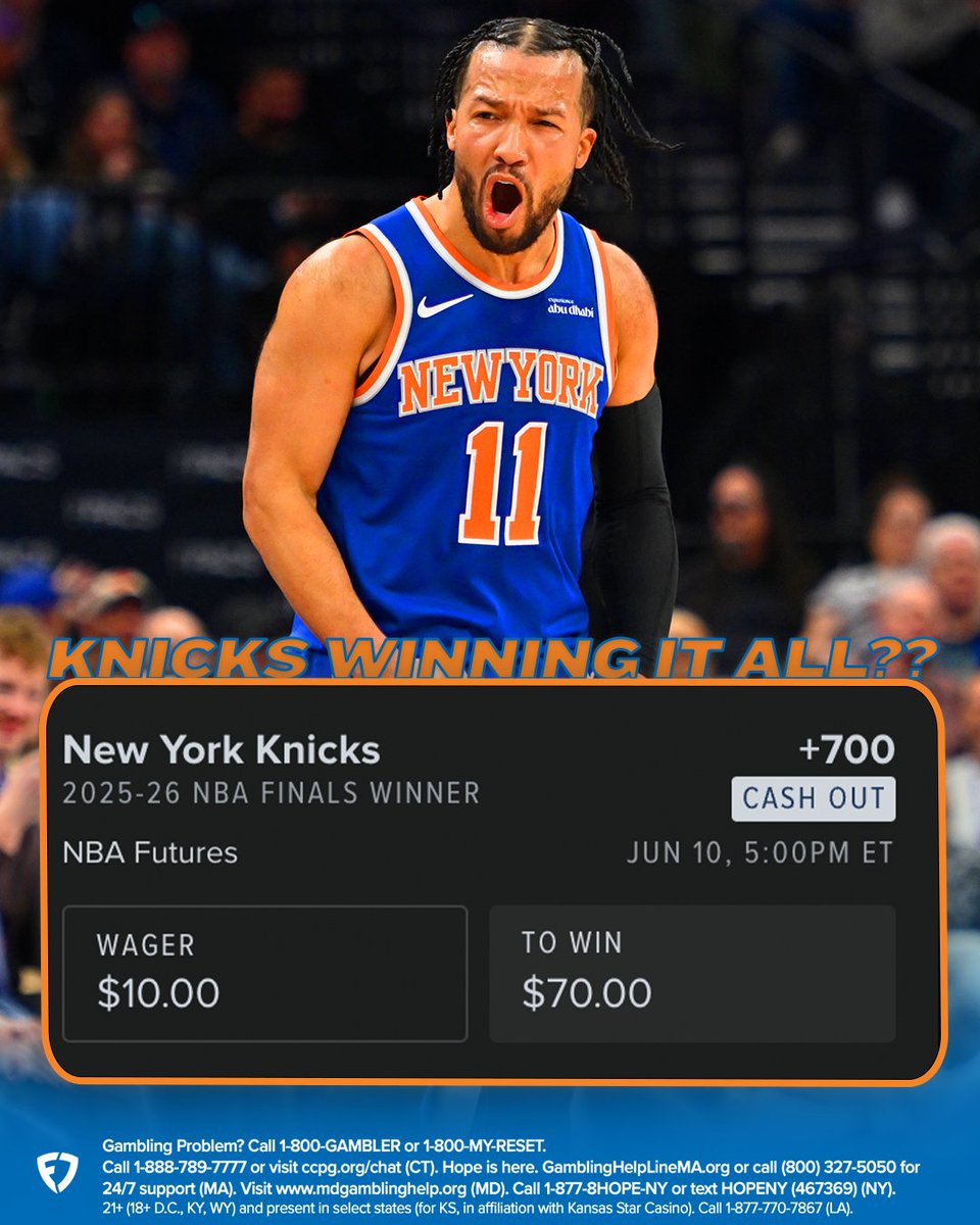 FanDuel Sportsbook tweet media