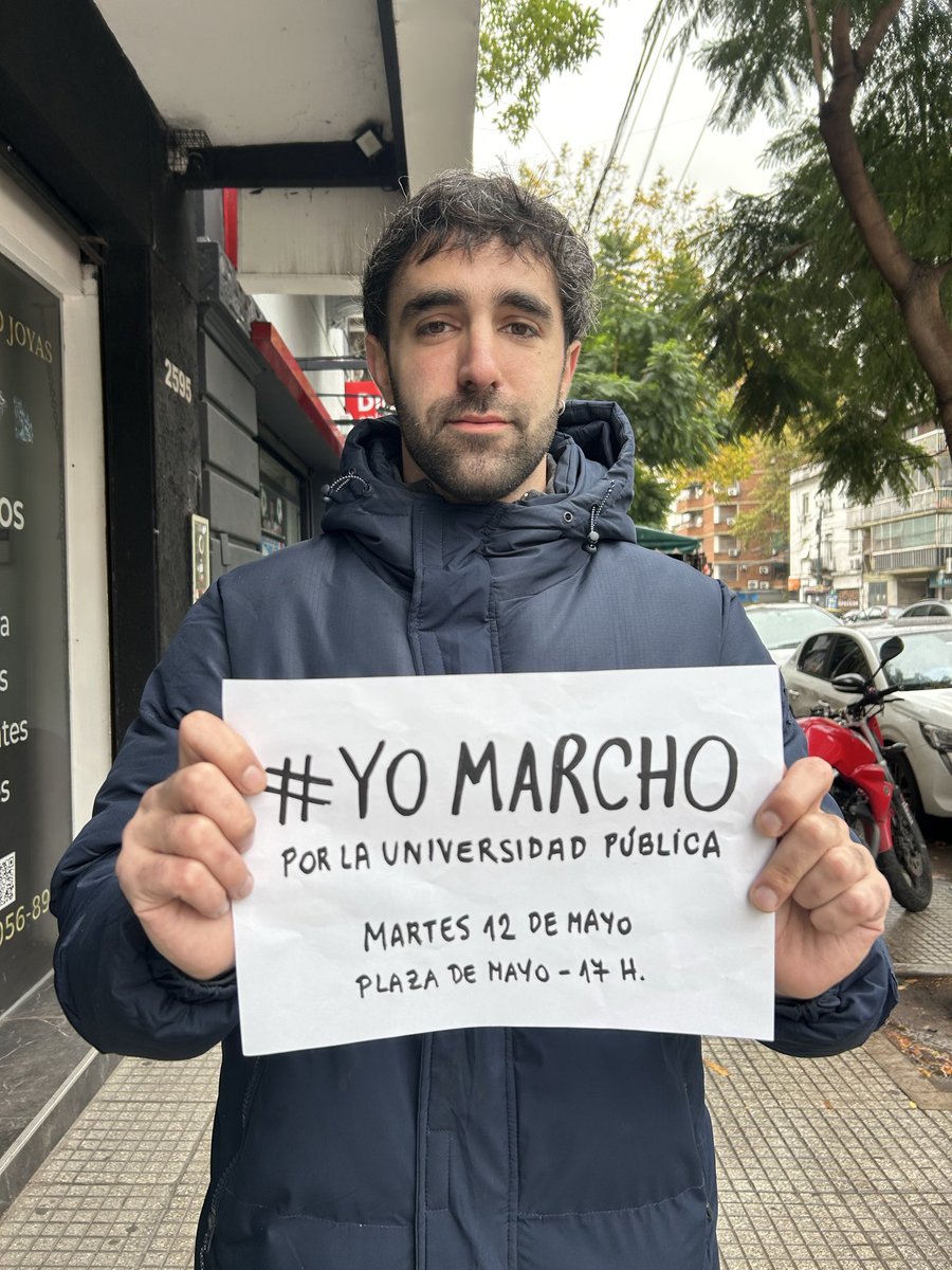 AgustinFGarcia's tweet photo. El martes marchamos por un país donde las leyes se respeten y la educación vuelva a ser una prioridad. #YoMarcho https://t.co/aFBTUnSWV4