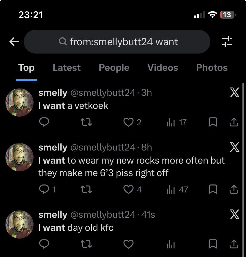 smelly tweet media