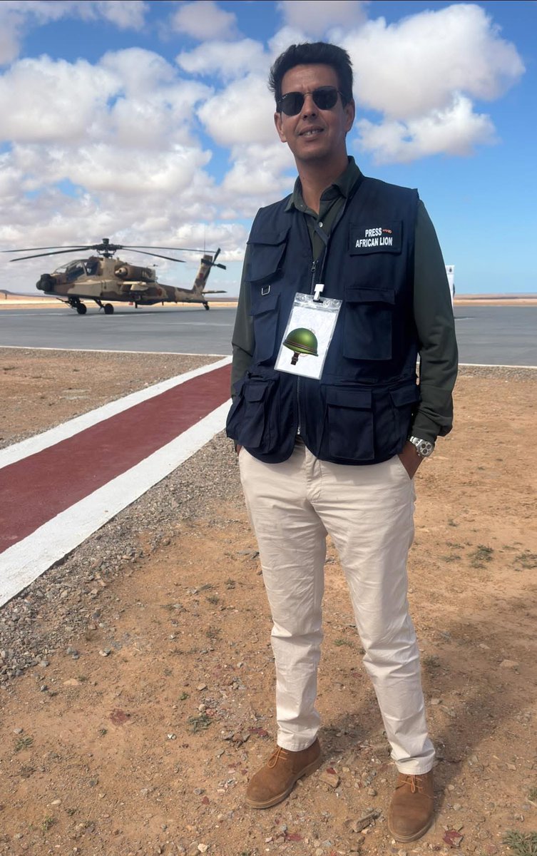 NMalainin's tweet photo. لحظات لن أنساها…
فخور بمواكبة الدورة الثانية والعشرين من تمرين “الأسد الأفريقي 2026” ميدانيا، في ثاني تجربة لي ضمن تغطية خاصة لقناتنا ميدي 1 تيفي.
كشفت مختلف المحطات عن مستوى متقدم للقوات المسلحة الملكية في مجالات التنسيق العملياتي، والذكاء الاصطناعي، والتكنولوجيا الدفاعية الحديثة، إلى جانب الحضور القوي للبعد الإنساني والميداني، خاصة في كل من تارودانت والداخلة خلال هذه الدورة.

نفتخر بقواتنا المسلحة الملكية 🇲🇦
الله، الوطن، الملك 🇲🇦
#AfricanLion2026 #AL26 #المغرب #القوات_المسلحة_الملكية