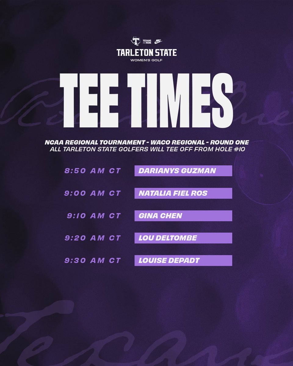 Tarleton State Women’s Golf tweet media