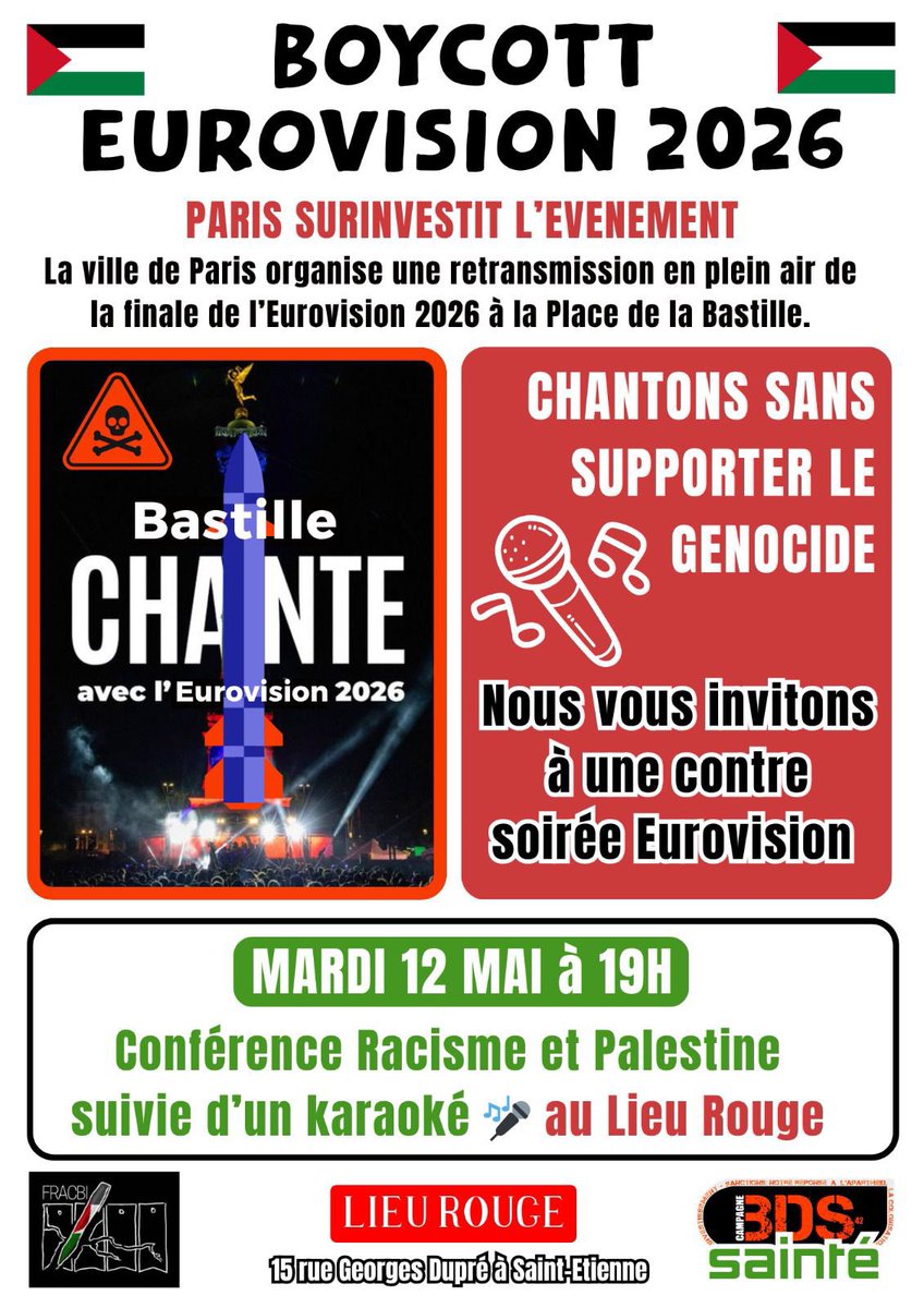 BDS42 - Saint-Etienne 🇵🇸 tweet media