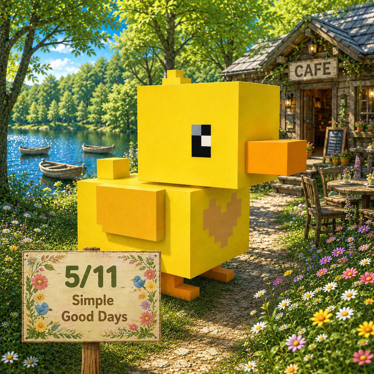 おはよぴよ〜☀️ 今日は5/11(月) ぴよちーのゲーム空間が、昨日