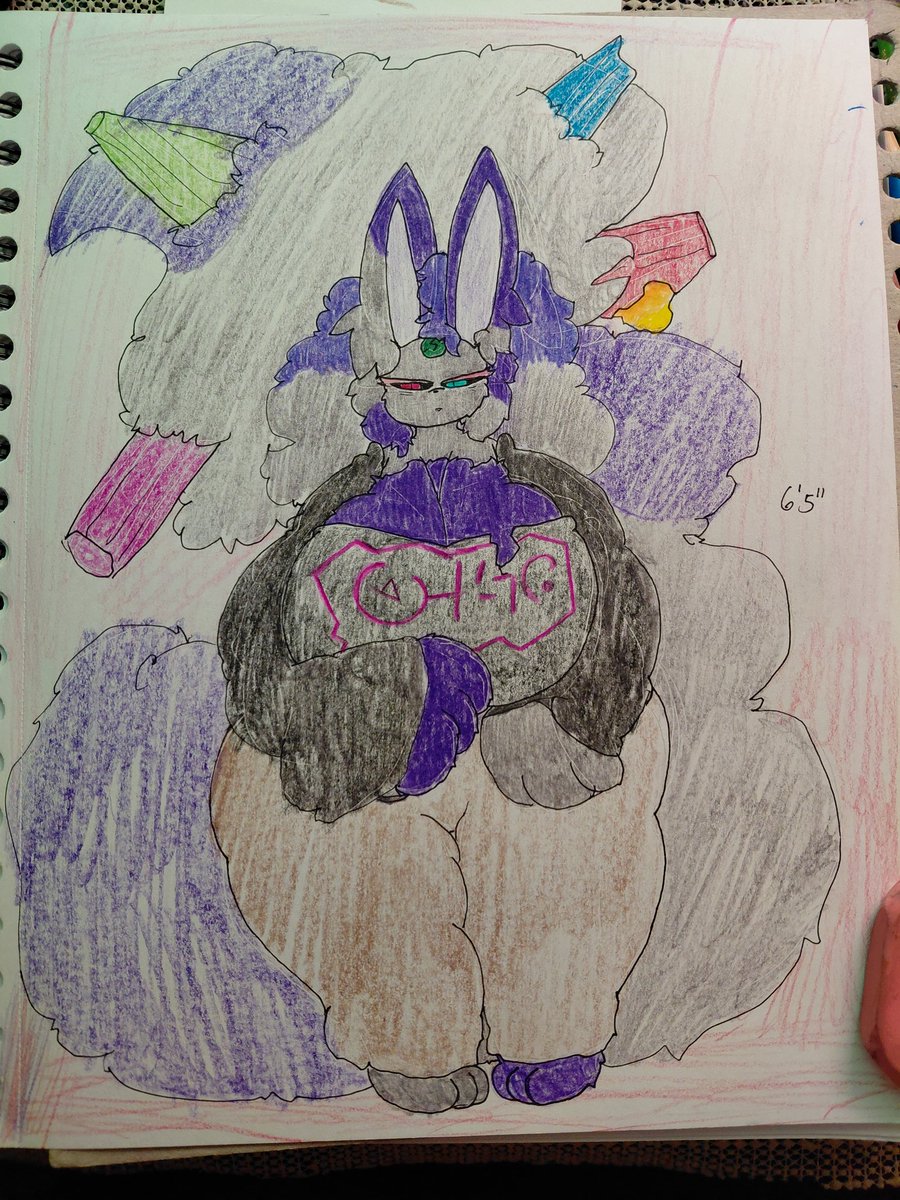 Mikemaster345's tweet photo. Been almost a year since my last art post so....here we go. A ultra thicc espy oc of mine https://t.co/xXkxlL3hsj