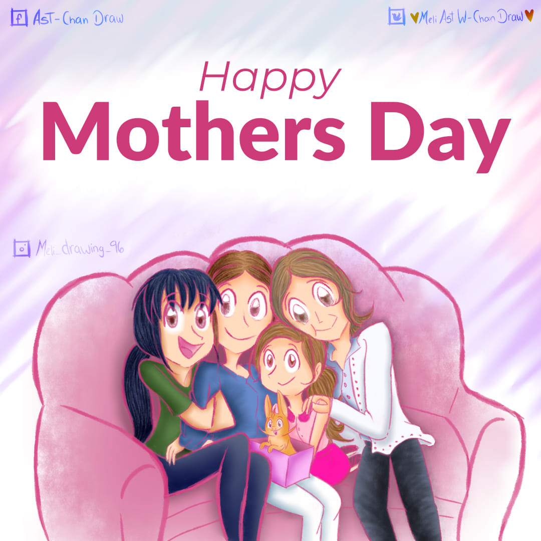 AstwChan's tweet photo. 🩷💛HOLA A TODOS💛🩷🥰
ESPERO QUE ESTEN PASANDO UN HERMOSO DIA CON SUS MAMITA... 
LES DESEO UN GRAN DIA A TODOS... Y SOBRETODO A SUS MADRES☺️
#diadelamadre❤️ 
#fanart https://t.co/yWGX6CuD2w