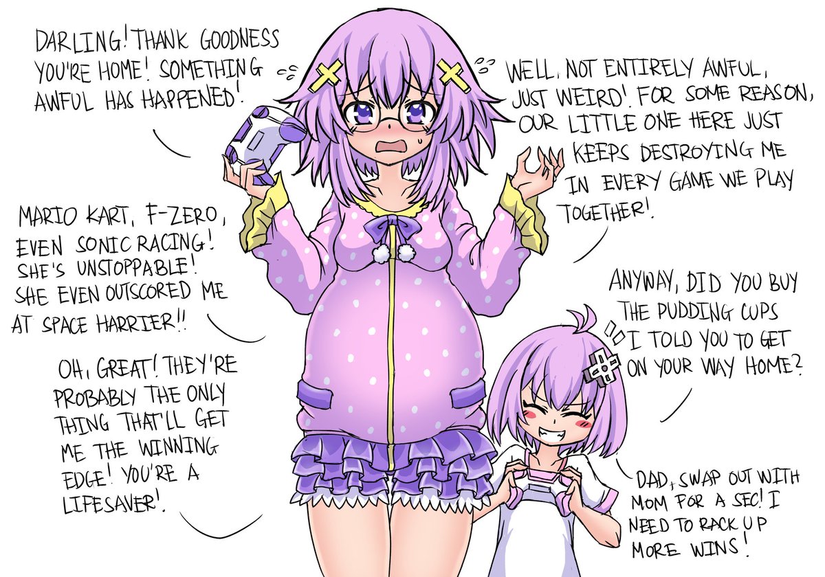 magicalgirlnoir's tweet photo. Happy Mother's Day everyone, and for today it's Neptune from the Hyperdimension Neptunia RPG series, as commissioned by @nepperonis! Neptune is getting smoked so she had you get some powerups on your way home! Are you going to tag in and try to get a win for her? https://t.co/3tWYRqpwtC