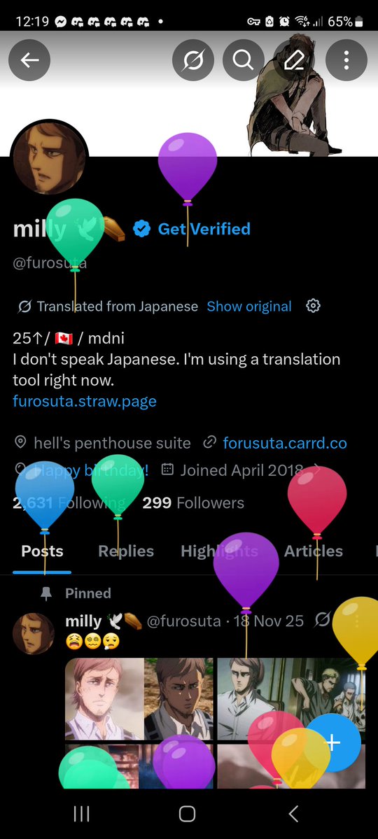 milly 🕊️⚰️ tweet media