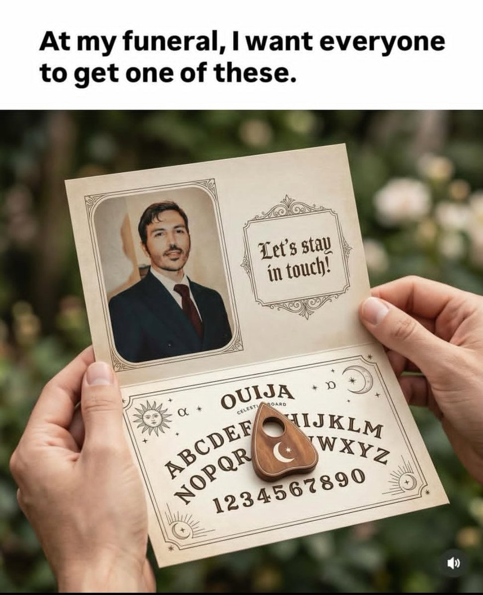 Zottacko's tweet photo. At my #funeral, I want everyone to get one of these. https://t.co/YYqFOkfd2K