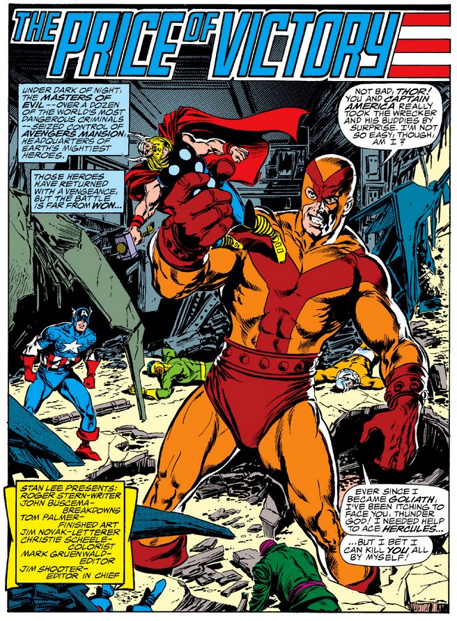 peerlesspower's tweet photo. The Avengers make a final stand against the Masters of Evil, who have seized their mansion by force and inflicted casualties. Story by Roger Stern, John Buscema and Tom Palmer.
#avengers #marvel #comicbooks #comics #marvelcomics
Read more:
https://t.co/kr0ua6Ybg7 https://t.co/WVJGRjDDuE