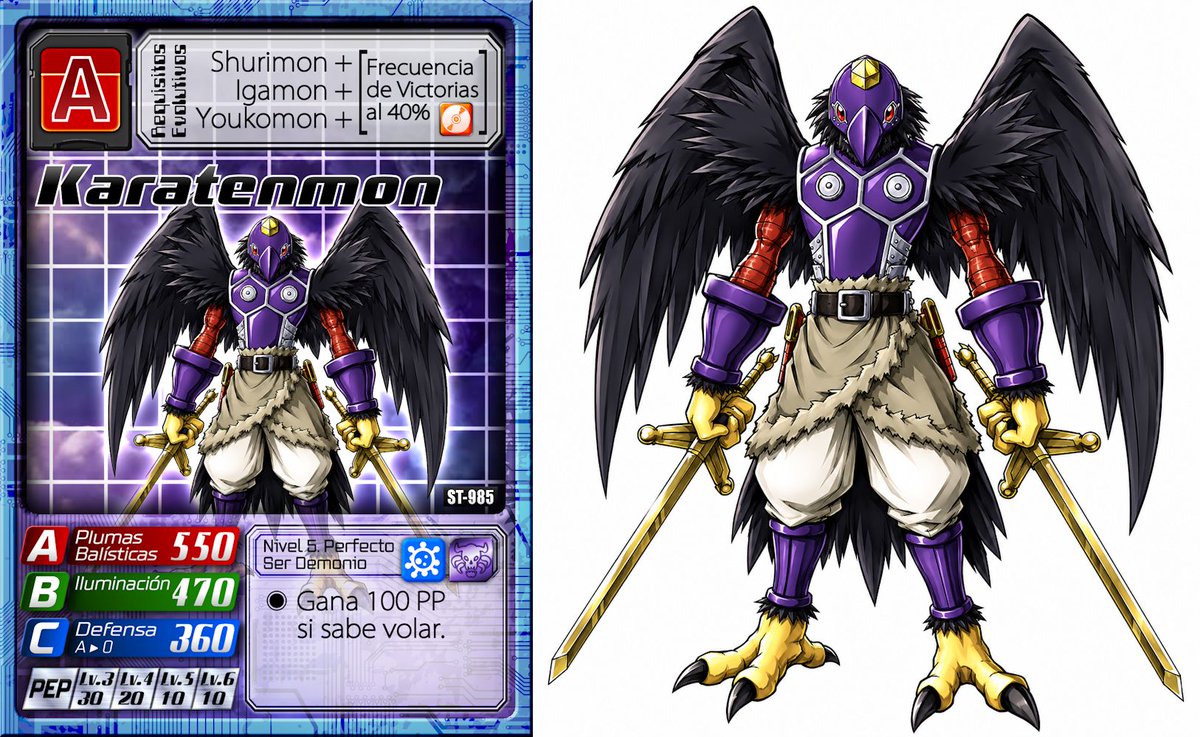 ST-985. Karatenmon / カラテンモン
================
Ilustración retocada, completada y regenerada.