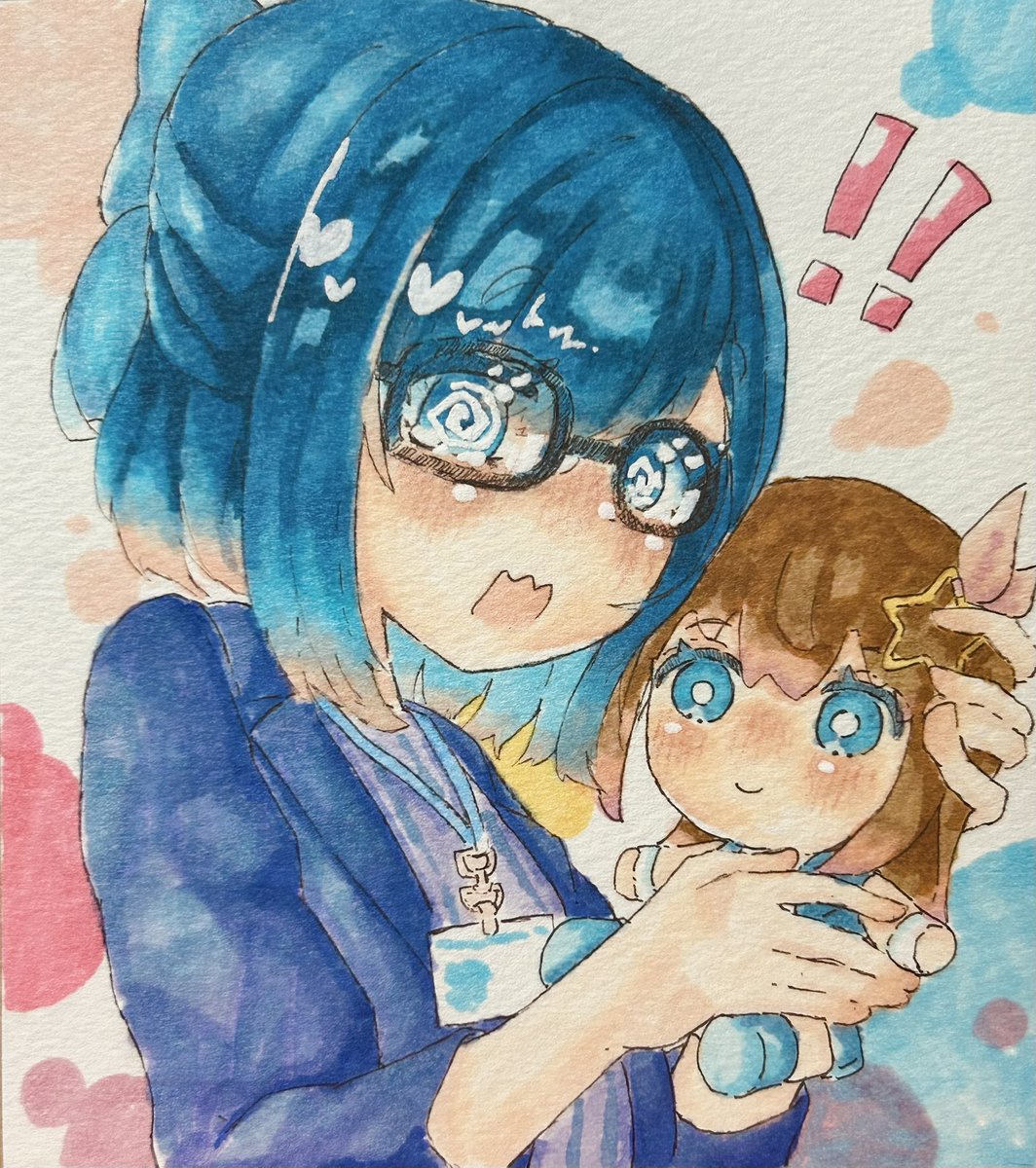 いつから見てたんですかぁ！？！？
 #絵ーちゃん