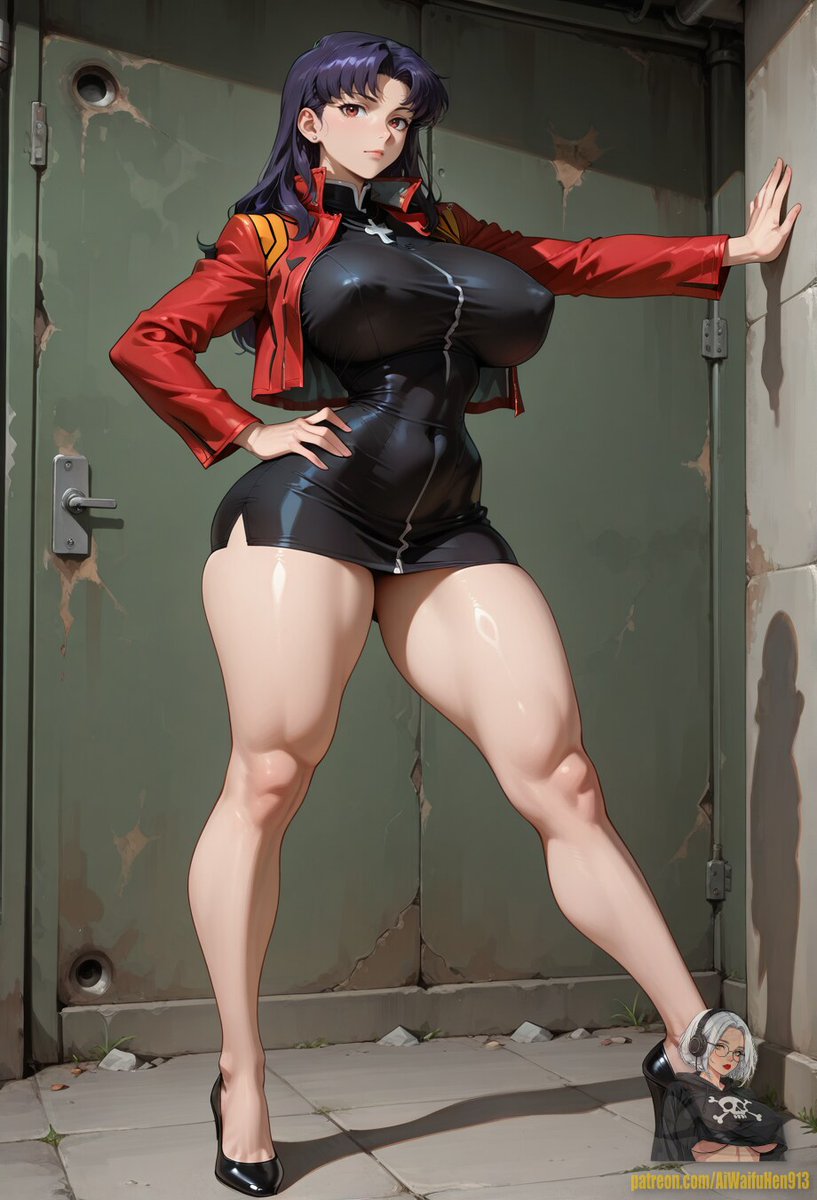 IaGenHenXxx's tweet photo. Link on comments for more Satsuki  

#rule34 #nsfw #MisatoKatsuragi #Evangelion https://t.co/T8TtYsQRB5