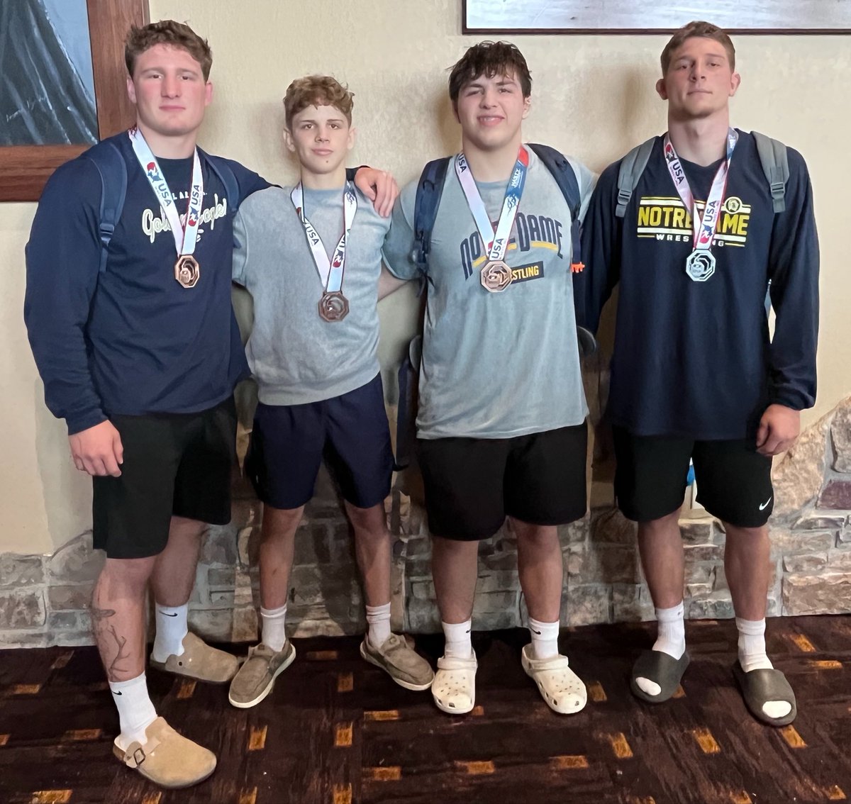 Notre Dame-Green Pond Wrestling tweet media