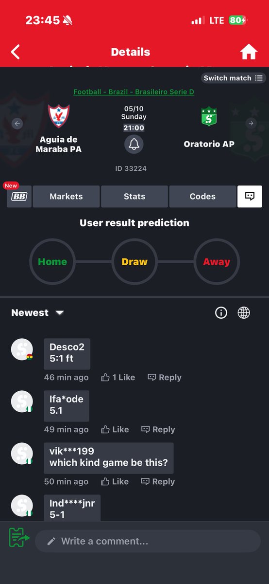 ARtips01's tweet photo. @SportyBetNG  release the money, we want to go hard again tonight https://t.co/aqCEB5u1Cj