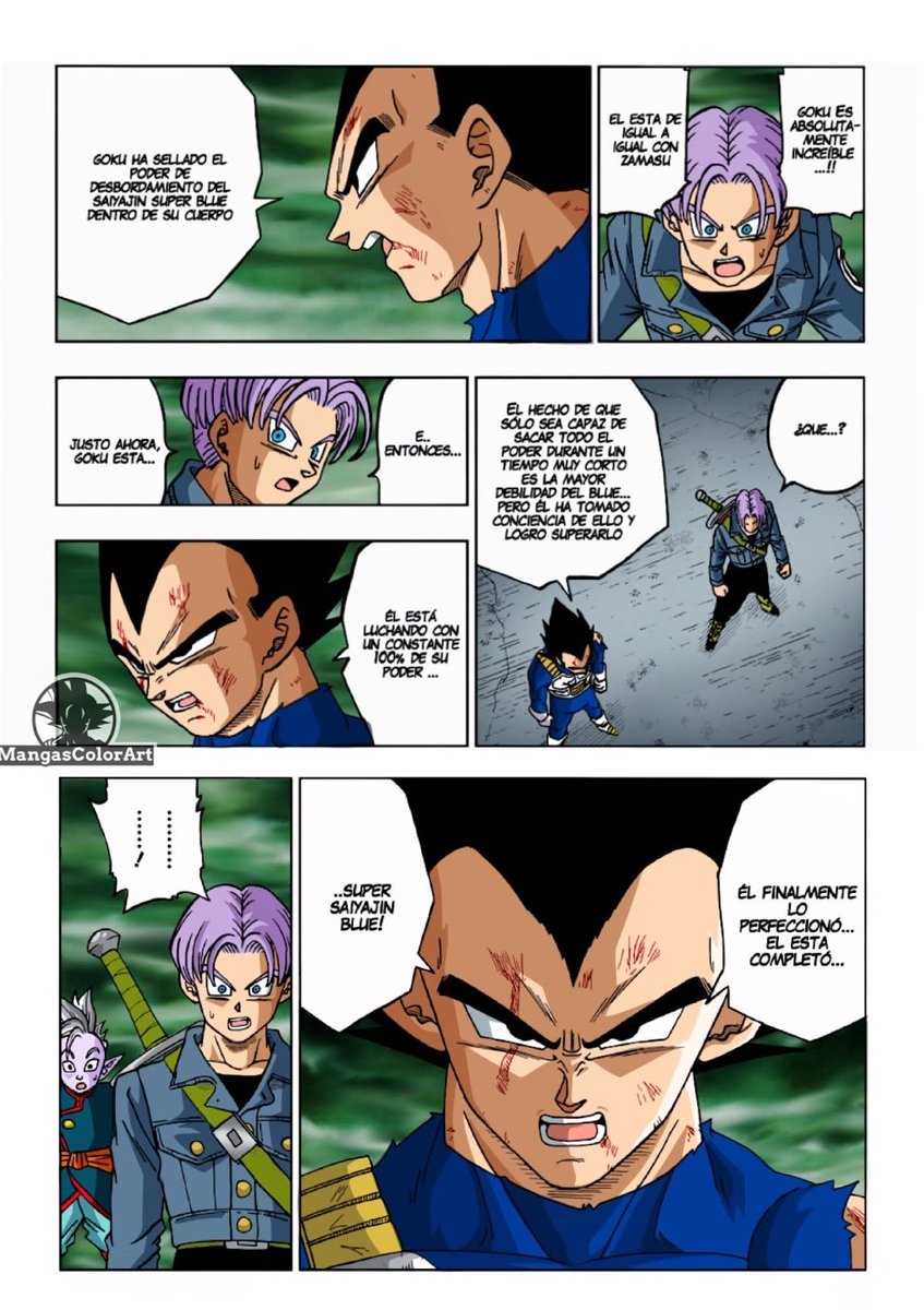Toronjaloli's tweet photo. @Mr_HendRiKzZon @CallMeKadoni Ok, será largo. 
Verás: Ya antes hemos visto que Gotenks podía aguantar solo 10 minutos utilizando el SSJ3 porque el desgaste de energía de la transformación separaba la fusión. El Súper Saiyan Blue imperfecto tenía un desgaste muchísimo mayor(esto se intuye fácilmente). Cuando+ https://t.co/MWE2pdCs4h