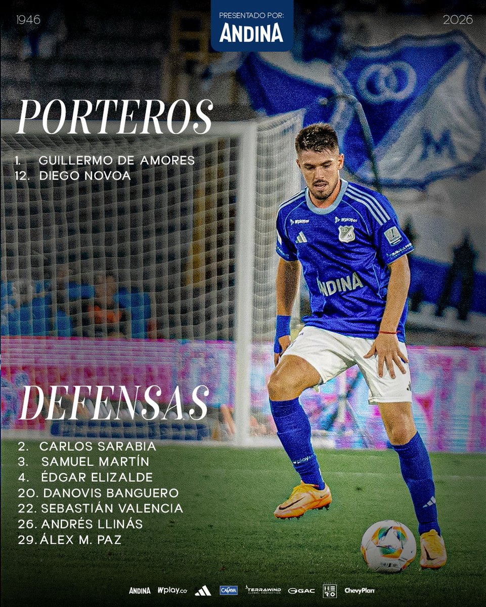 Millonarios FC tweet media