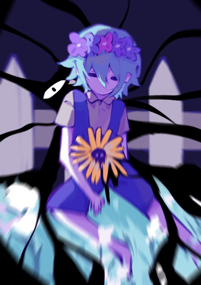 Radish_ratish's tweet photo. おやすみ, BASIL。

#OMORIFANART https://t.co/jkPSjdIuGM