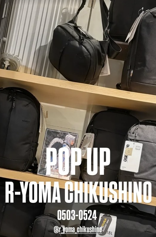 incase_japan's tweet photo. - POP UP情報 -
人気のTracksシリーズ全モデル集合!
是非、この機会にご来店ください。
筑紫野市立明寺434-1 イオンモール筑紫野 2F
R-YOMA筑紫野店
092-918-3125
https://t.co/HwGO5wofHh
5月24日(日)まで!
#インケース #incase
#福岡 #イベント https://t.co/F7GozEgXoM