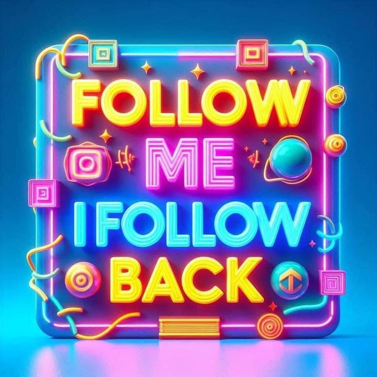 I follow back immediately 💯