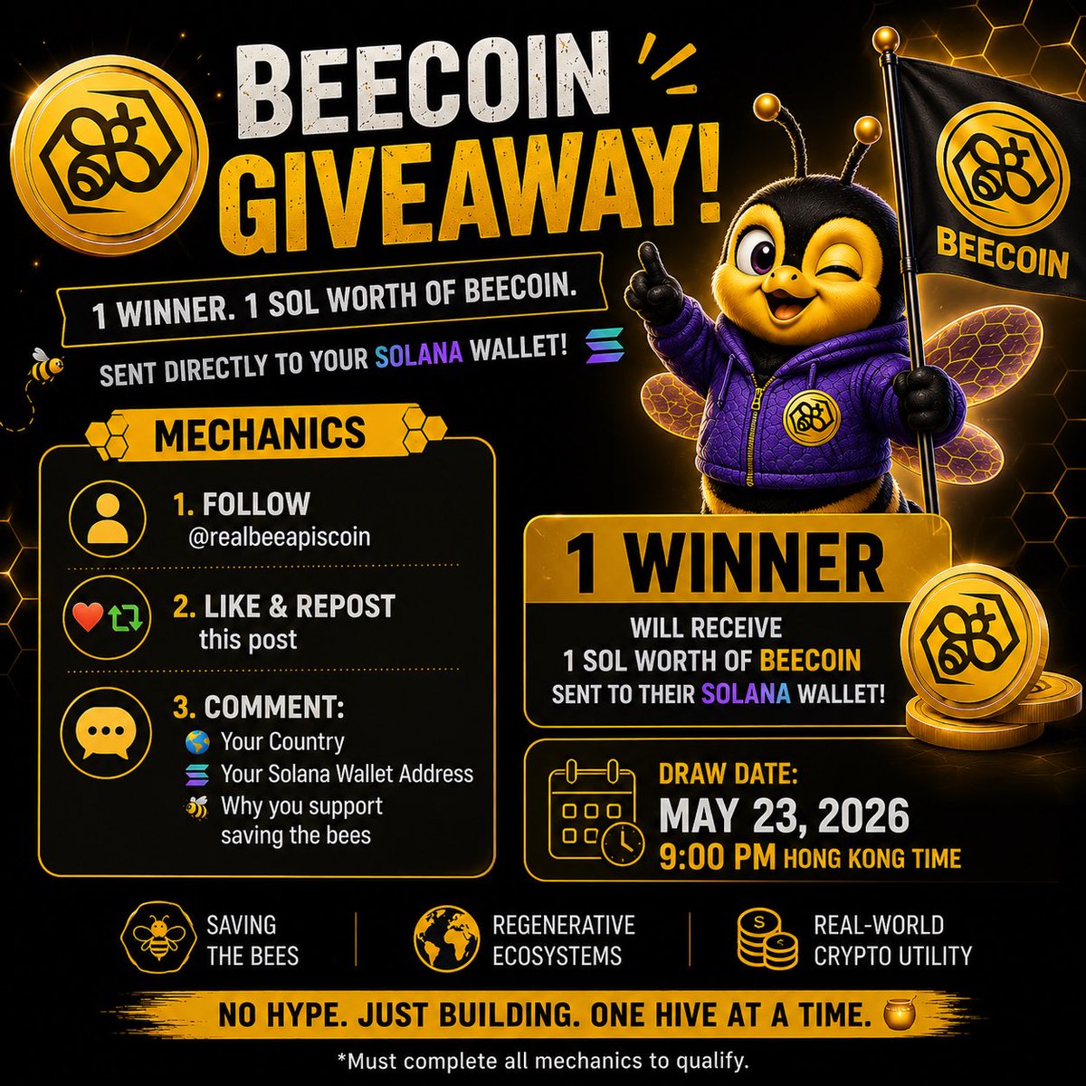 Bee Coin tweet media