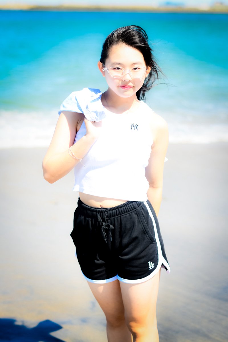 20260509 Rockets 撮影会@阿字ケ浦 海辺のららちゃん♡ 爽やかスポーツ