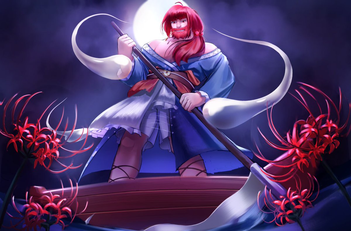 Mecodiia's tweet photo. Komachi genderswap!
#東方Project #touhouproject #touhou https://t.co/tRS7bajPHO