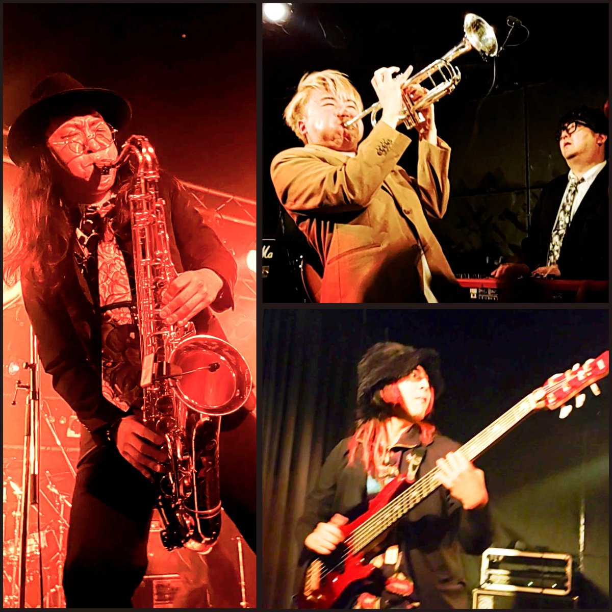 cosoado's tweet photo. 土日はthe Folie Phantomのツアーへ行くため久々の遠征でした。
ファントムさんのライブ、聴いても観ても本当に楽しすぎる🎶！大阪&amp;名古屋、オオサカズにMOSと素敵な対バンで管楽器の音を存分に浴びさせていただき最高の時間でしたー(⁠ ⁠ꈍ⁠ᴗ⁠ꈍ⁠)✨️！東京も楽しみ🎶 https://t.co/km1KXUQMs4