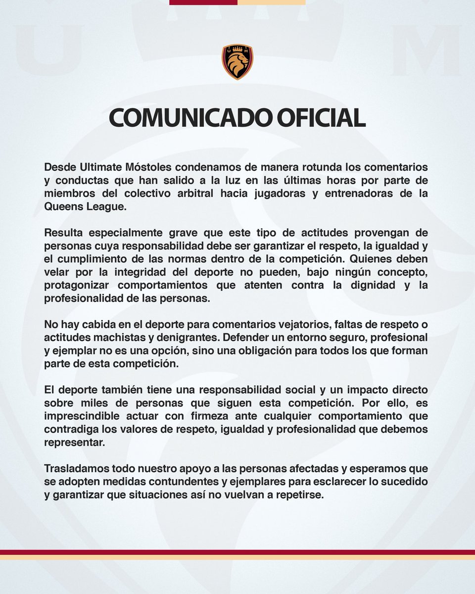 Ultimate Móstoles tweet media