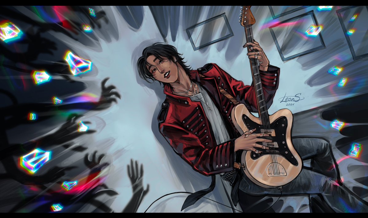 ”back to life”❤️‍🩹🎸

 #skzfanart #hanjisung #straykids
