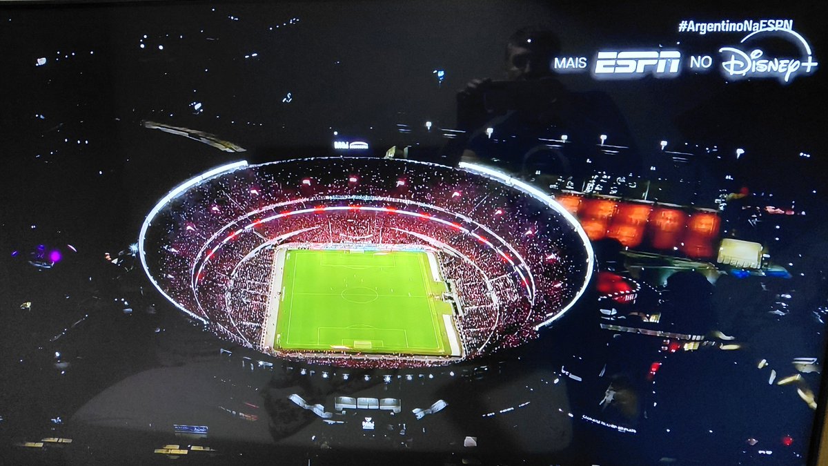 Está hermoso hoy el Monumental de mi amado <a href="/RiverPlate/">River Plate</a>