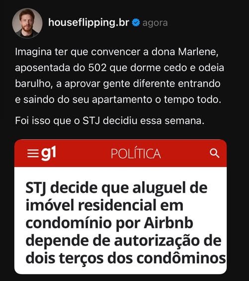 Imagina ter que precisar convencer um banco de arrombado que um imóvel residencial é para residência, e não para fins comerciais só porque um engravatado safado quer.