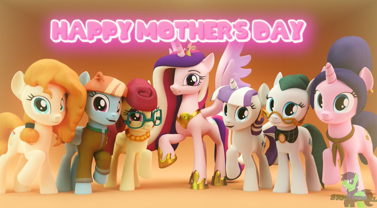 srminemuel's tweet photo. Happy Mother's Day! Today we celebrate the mothers who gave their all to what they love most: their daughters, the protectors of Equestria. They truly deserve their day, along with Cadance, for giving their love to Flurry Heart, the future heir to the Crystal Empire. 💗💗
#mlp https://t.co/c1ZkOuiETd