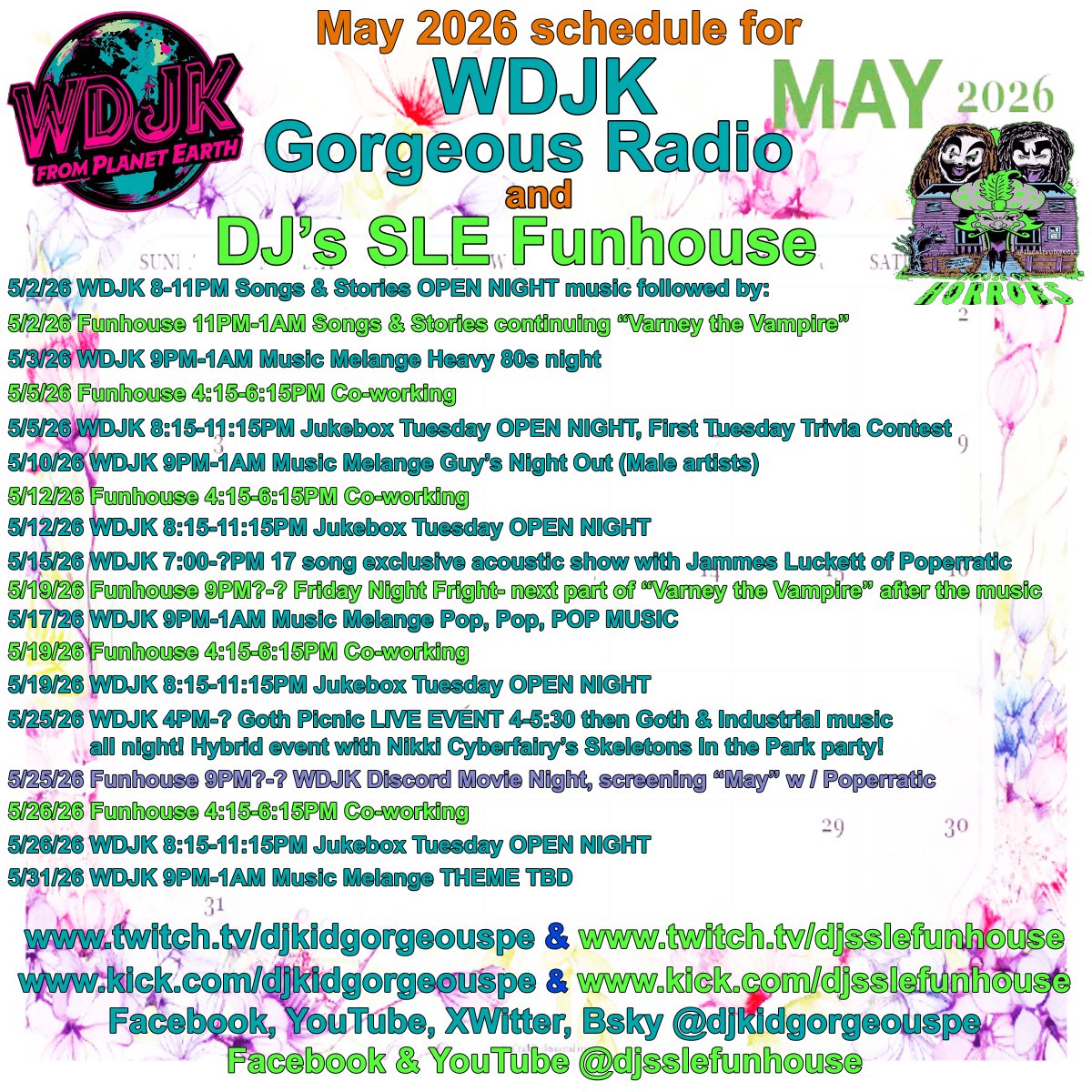 WDJK Gorgeous Radio from Planet Earth tweet media