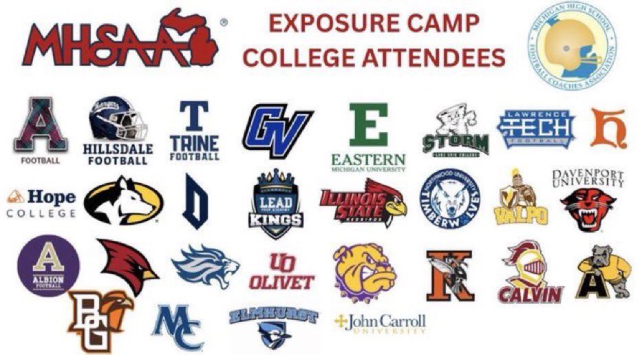 bradyhansonqb's tweet photo. 🏈Super pumped to be at the MHSAA Exposure Camp tomorrow at Jenison in the pm session! Starting camp season off right‼️🏈
@CoachJ_Shipley @WestSideQBs @CoachJ_Sweeney @QBHitList @PrepRedzoneMI @ScoutTyGraham @scoutRyanPRZ @MIexposure @MichFBFrenzy https://t.co/FqcwEEj5PS