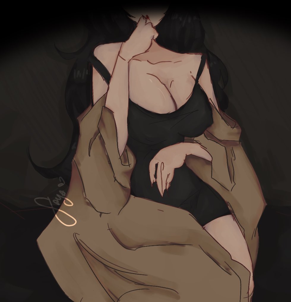 AMsotherhalf's tweet photo. i’m not too fond of this doodle, but I wanted to share anyways. u.u 
alice sawyers beautiful form. 
#poppyplaytimeoc https://t.co/jHBT8pjmzk