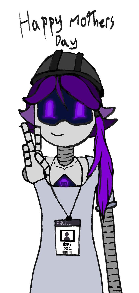 noriです。 Happy Mother's Day Here's Nori #murderdrones #mdtwt #NoriDoorman