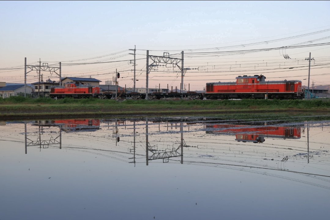 工9134レ 伊賀上野工臨返空、DD51 1109牽引を奈良線内で撮影！ この