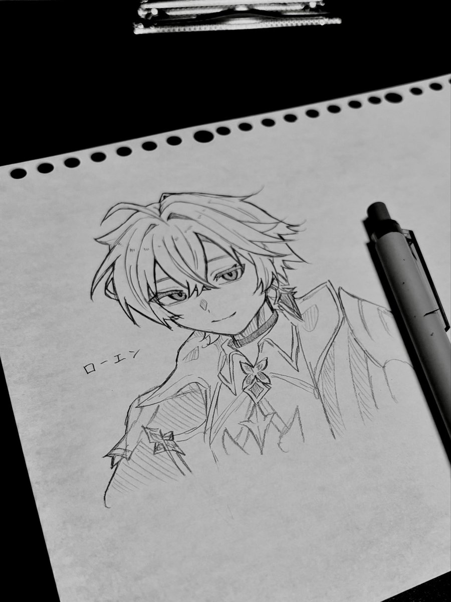 5_ydg0's tweet photo. 月曜日嫌や〜
 #イラスト #ローエン  #絵描きさんと繋がりたい https://t.co/n8OUCEGJjQ