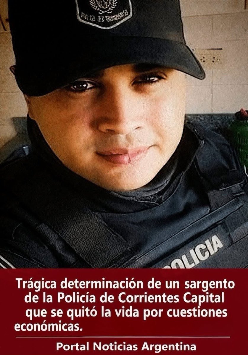 El Sargento Carlos Fabián Cabral (36), de la Comisaría 11, se quitó la vida dejando dos cartas que hoy tiene la fiscalía. En ellas relata una "situación económica crítica" con sueldos que no alcanzan y "deudas por alimentos" que lo asfixiaban, exponiendo la realidad de una