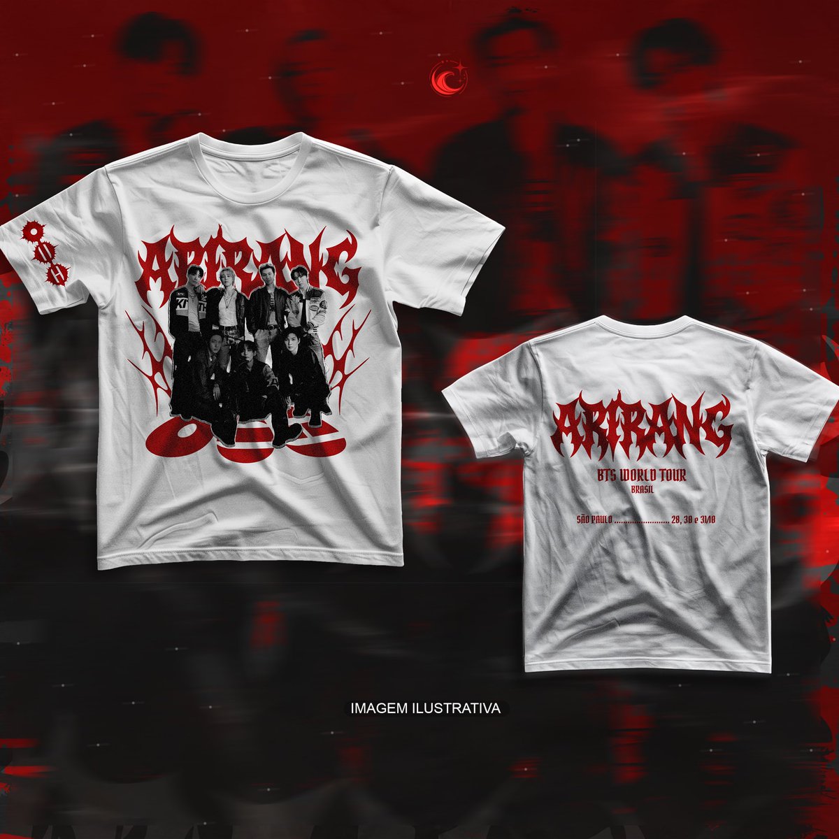 seafanstore's tweet photo. O coração já está batendo no ritmo do show, né? ✨

Pensando em como esse momento é único para cada uma de nós, preparamos uma camiseta nova com muito carinho. Ela foi desenhada para ser mais do que uma roupa: queremos que ela faça parte da sua história e da sua memória nesse dia tão esperado.

Se você ainda está planejando seu look ou quer algo especial para levar esse sentimento com você, vem dar uma olhadinha: