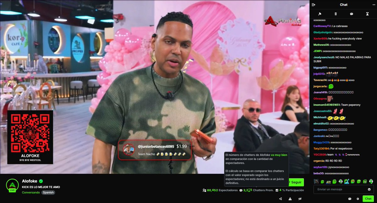 Atrasdelmonitor's tweet photo. @matiasgarciard primer streamer que tiene un buen porcentaje para la media que tiene menos de 1 hora en kick #PlanetaAlofoke https://t.co/7Cioqbe04i