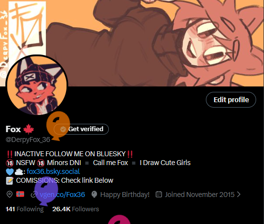 DerpyFox_36's tweet photo. Birthday *sad paper horn* https://t.co/SCEBX9chw9