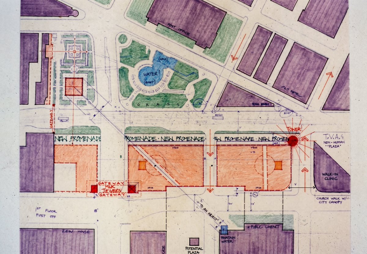 ccremke's tweet photo. "You should be designing the city, not just letting it happen." A powerful reminder from Chris Remke’s tribute to Stroud Watson that "architecture must have a soul, and that SOUL LIVES IN THE PLACES PEOPLE HOLD SACRED."
https://t.co/VBAff06YBt
#CityPlanning #CivicDesign https://t.co/kKbrpo1SV1