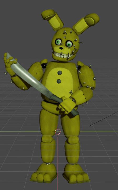 DahriusG's tweet photo. Made it into a Model, Might make some animations with it!

#FNAF #BiteByNight https://t.co/tEjpzzaorj