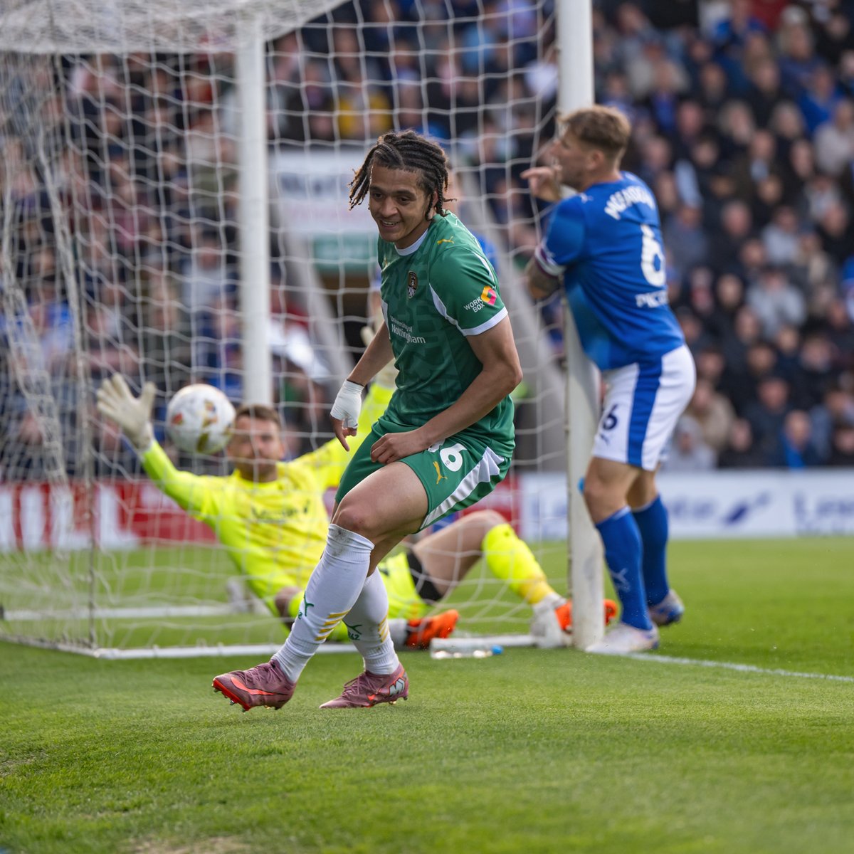 ChudPhoto's tweet photo. A goal from Jaden Luker seals a 1-0 away win for @Official_NCFC against @ChesterfieldFC in the @EFL  @SkyBetLeagueTwo playoff semi final first leg. #COYP !

Match photos available here: https://t.co/paalaybDP7

Images © Chud Photography &amp; may not to be used without permission https://t.co/FnTv00Iw59