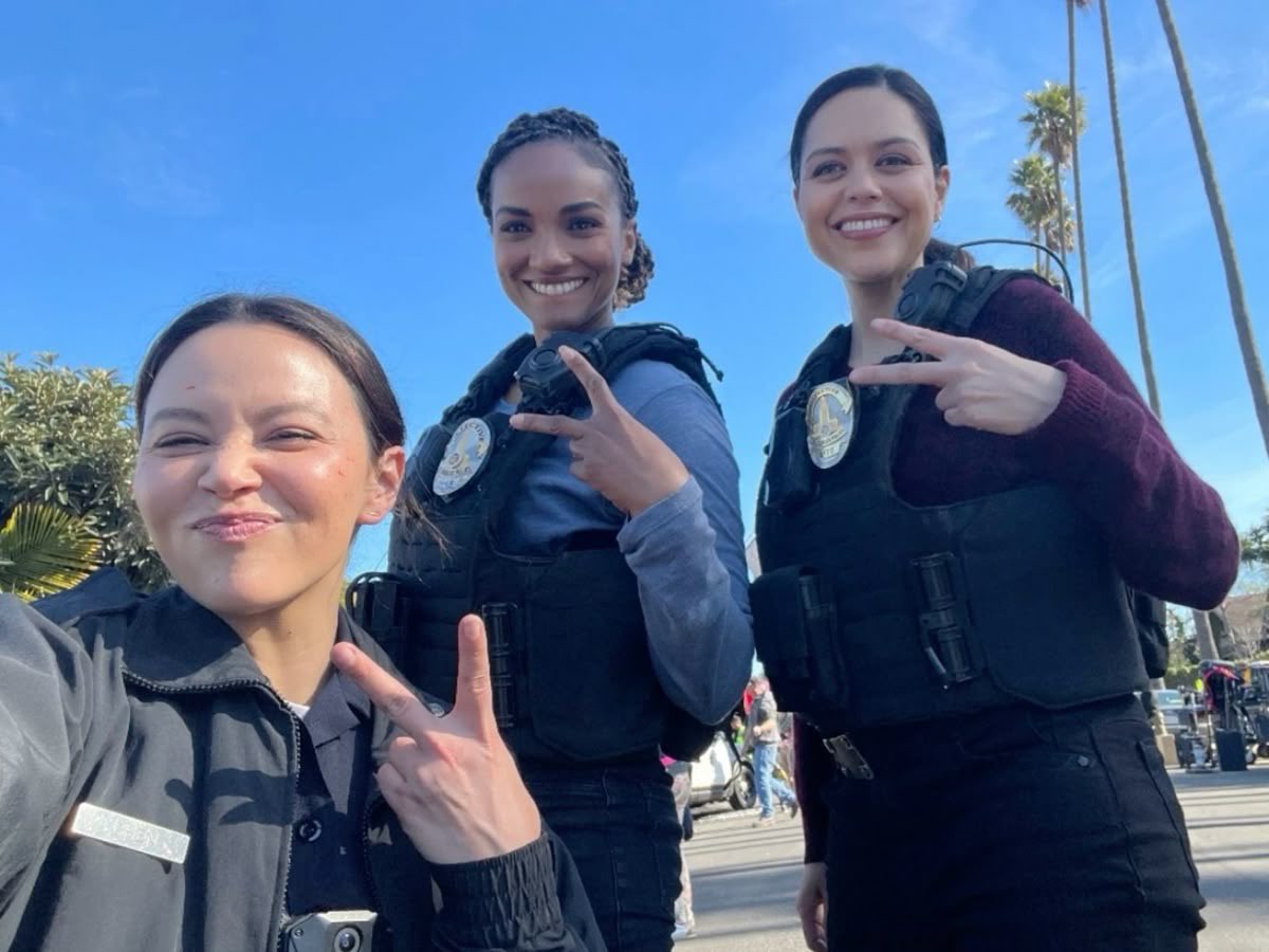 lucyischen's tweet photo. Happy Mother’s Day to two of the most inspiring women I know ❤️ You guys make being badass detectives + full time moms look easy even when anyone would (or should) know it’s not. We’re all so lucky to work with two incredible, badass women. Make sure you relax today!! https://t.co/ny6oAGpnN1