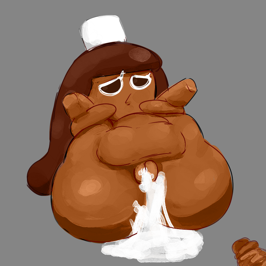 glob_the_glob's tweet photo. Quick drawing of a Cocoa Cookie https://t.co/YX7GLZXREn